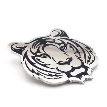 Bengal Kaplanı Tiger Paslanmaz Çelik Rozet Broş Pin Yaka Süsü RZ293