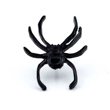 SİYAH ÖRÜMCEK ÇANTA SÜSÜ METAL BROŞ PİN ROZET RZ029