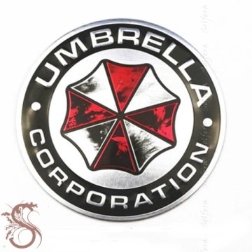 RESiDENT EViL UMBRELLA LEKELİ TASARIM OTOMOBİL STİCKER CS059