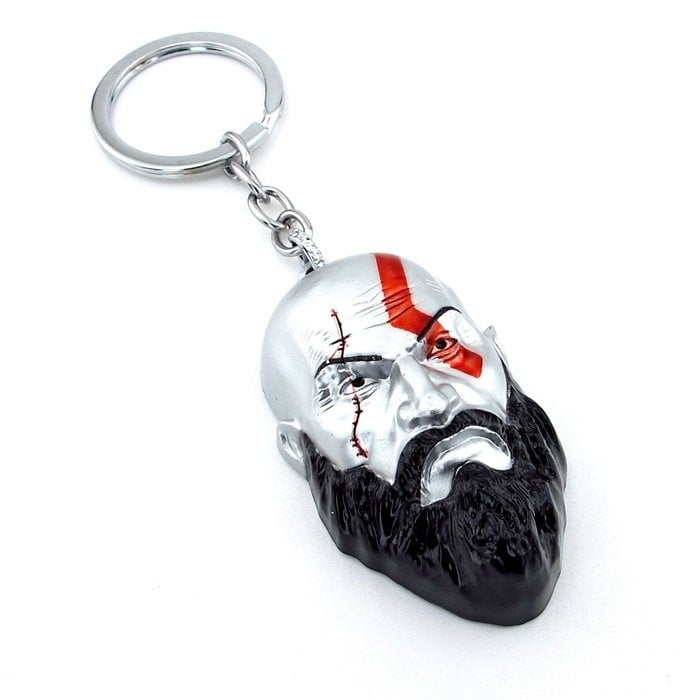 GOD OF WAR KRATOS SURAT BÜYÜK BOY METAL ANAHTARLIK KC917