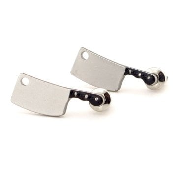 Şef Chef Satır Şeklinde Unisex Küpe Aşçı Yemek Mutfak E857