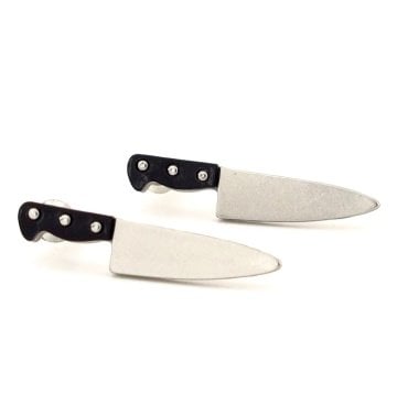 MASTER CHEF 30mm BIÇAK ET BIÇAĞI UNİSEX KÜPE E858