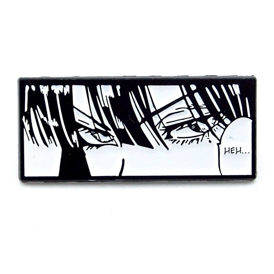 Anime Kızı Gözleri Bakış Metal Yaka Çanta Süsü Rozet Pin RX009