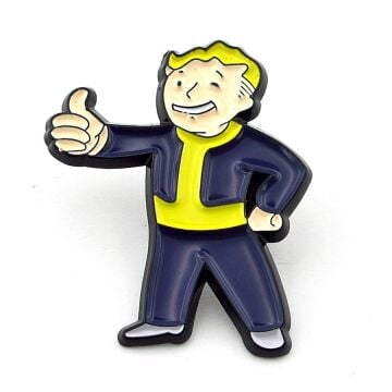 Fallout Pip Boy Her Şey Yolunda Çanta Yaka İğnesi Metal Rozet RX025