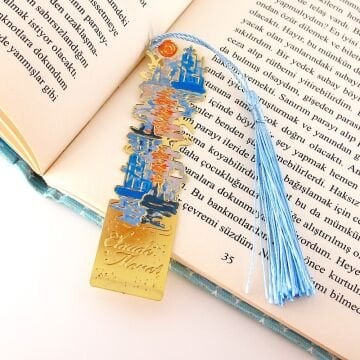 Claude Monet İzlenim: Gün Doğumu Sanatsal Metal Kitap Ayracı AY060