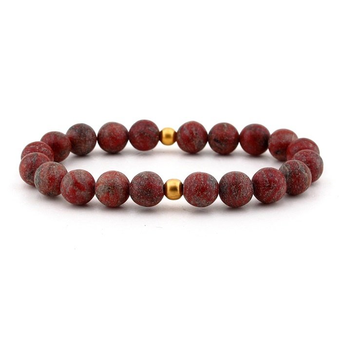 ORJİNAL JASPER DOĞAL TAŞ BAYAN BİLEKLİK B804