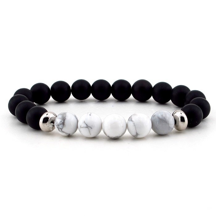 HAVLİT - MAT ONİKS DOĞAL TAŞ BAYAN BİLEKLİK B810