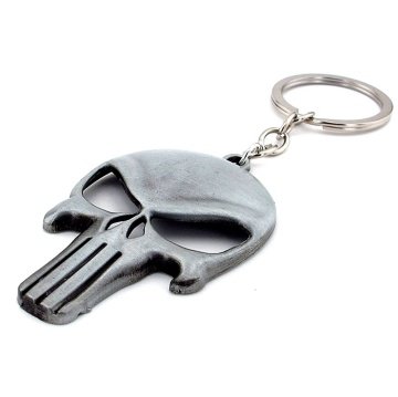 PUNİSHER KURUKAFA MARVEL ESKİTME METAL ANAHTARLIK KC952