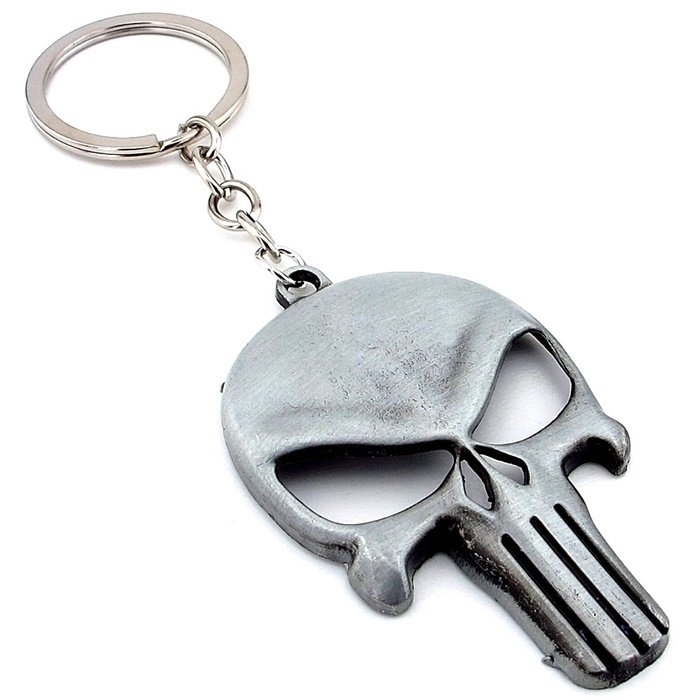 PUNİSHER KURUKAFA MARVEL ESKİTME METAL ANAHTARLIK KC952