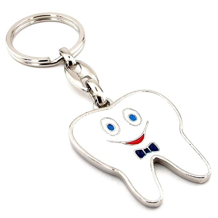 GÜLEN DİŞ DENTAL DİŞ HEKİMİ SAĞLIK METAL ANAHTARLIK KC961