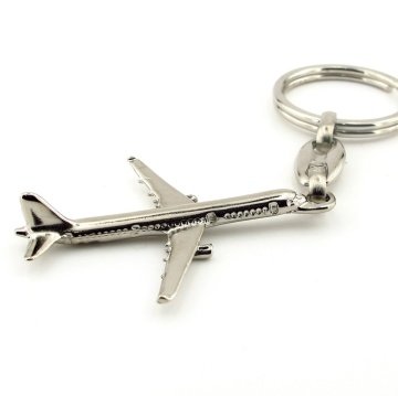 Airbus A321 Yolcu Uçağı Metal Anahtarlık KC849