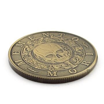 Memento Mori Rönesans Ölümü Hatırla Stoa Şans Coin Metal Para CP060