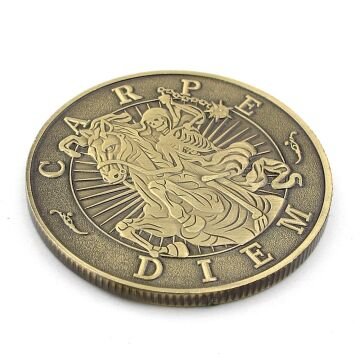 Memento Mori Rönesans Ölümü Hatırla Stoa Şans Coin Metal Para CP060
