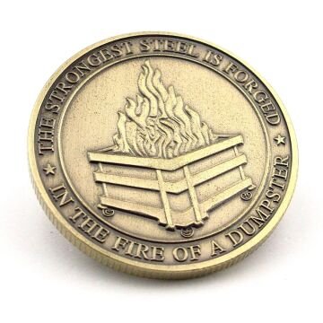 Çekiç Örs Demir Çelik İşçilik Temalı Emek İyi Şans Coin Metal Para CP062