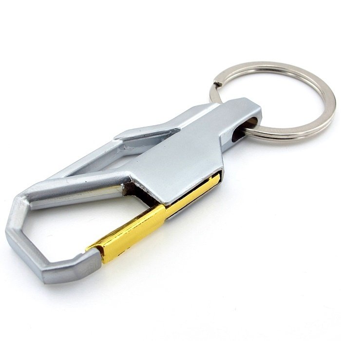 GRİ SARI RENK METAL KANCA HOOK TASARIM METAL ANAHTARLIK KC985