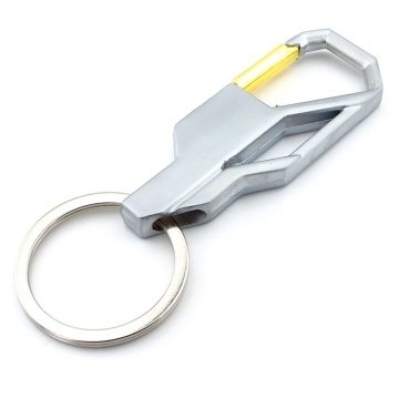 GRİ SARI RENK METAL KANCA HOOK TASARIM METAL ANAHTARLIK KC985