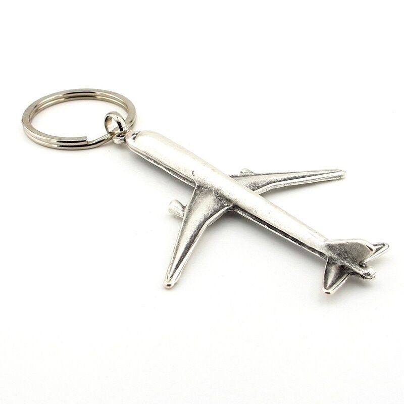 Yolcu Uçağı Pilot Kaptan Hostes Havayolları Uçak Metal Anahtarlık KC182