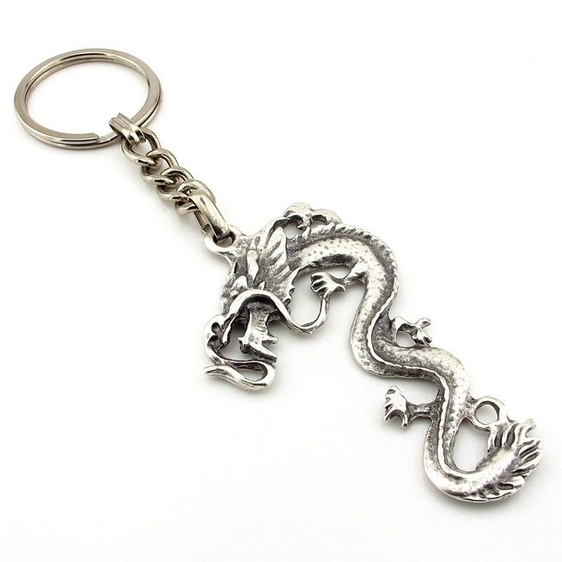 Ejderha Dragon Feng Shui Şans İhtişam Sembolü Metal Anahtarlık KC183