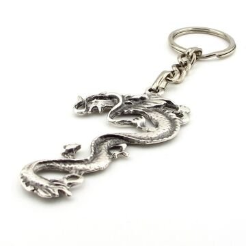 Ejderha Dragon Feng Shui Şans İhtişam Sembolü Metal Anahtarlık KC183
