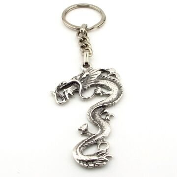 Ejderha Dragon Feng Shui Şans İhtişam Sembolü Metal Anahtarlık KC183