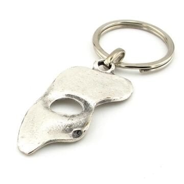 Persona Tiyatro Maske Yarım Surat Metal Anahtarlık KC206