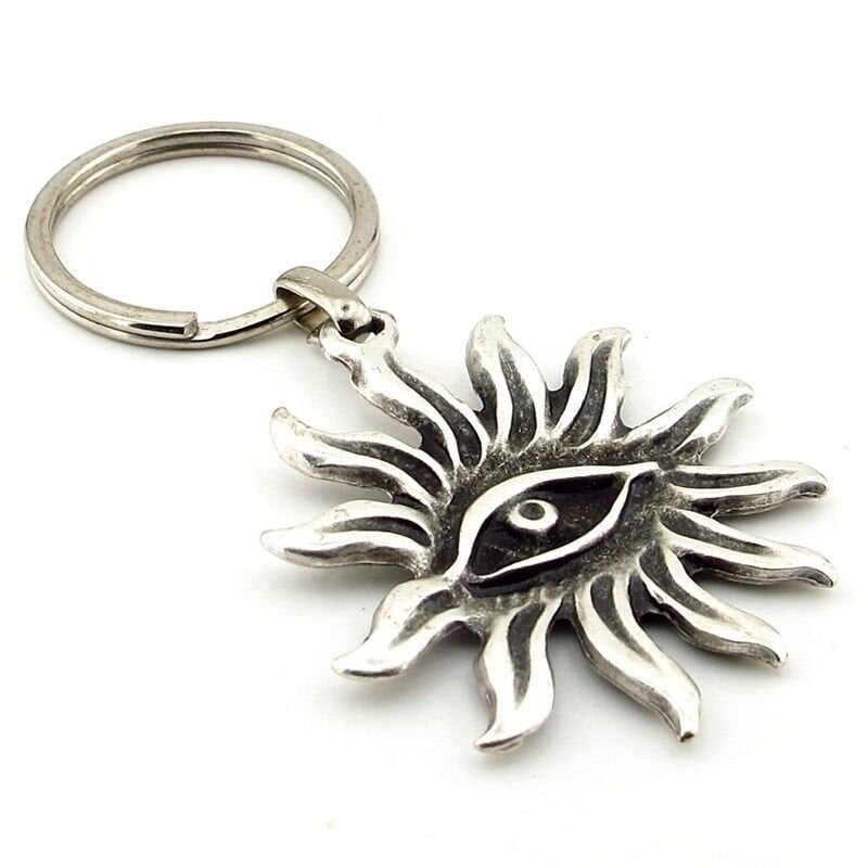 Güneş İçindeki Herşeyi Gören Tek Göz Metal Anahtarlık KC220