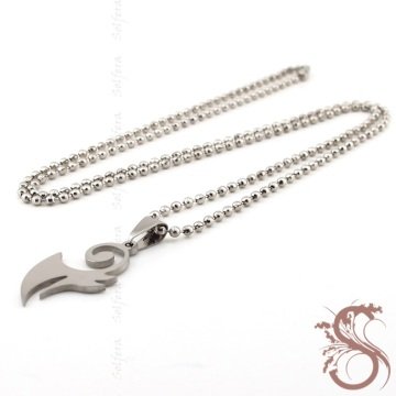 BLADE TRİBAL TASARIM ÇELİK ERKEK KOLYE K813