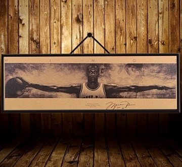 JORDAN İMZA WİNGS BASKETBOL KRAFT POSTER AF007