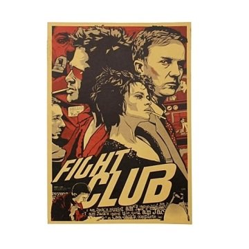 FİGHT CLUB DÖVÜŞ KULÜBÜ RETRO KRAFT POSTER AF012