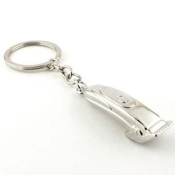 Saç Sakal Kesme Makinesi Tıraş Kuaför Berber Metal Anahtarlık KC283