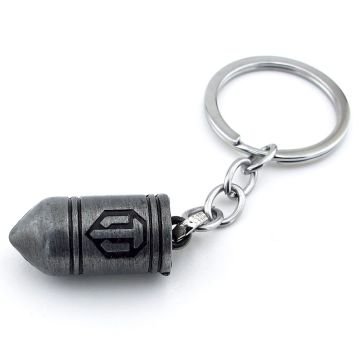 World of Tanks Tank Mermisi Logolu Metal Anahtarlık KC114