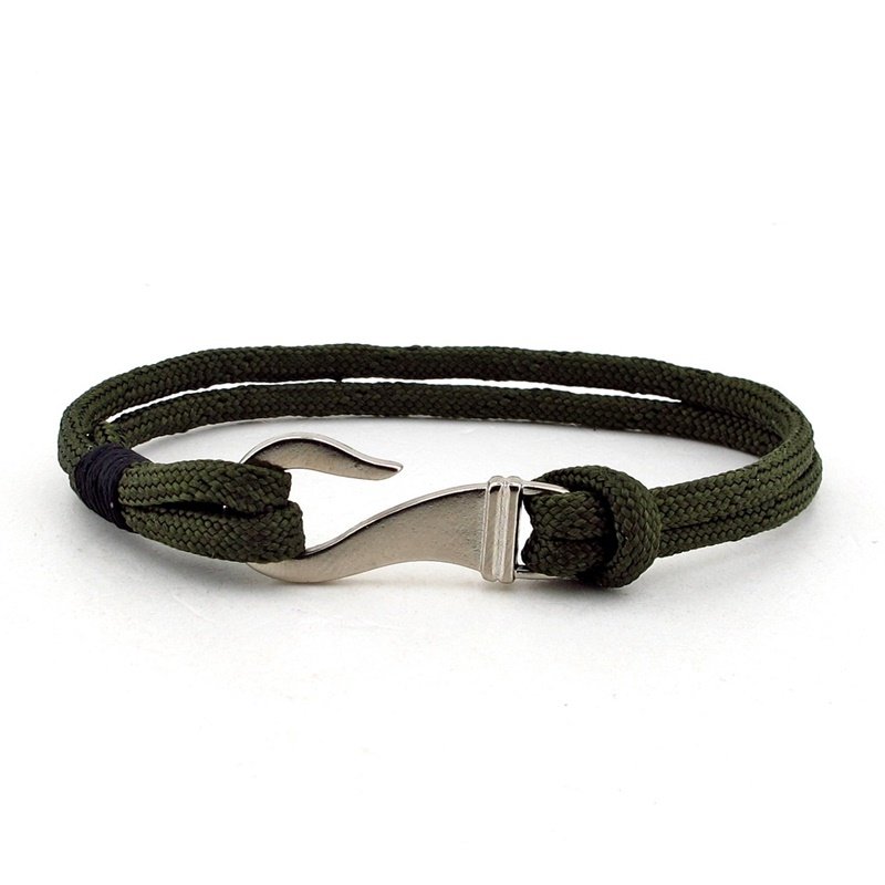 KANCALI HAKİ YEŞİL PARAŞÜT ERKEK BİLEKLİK BT153