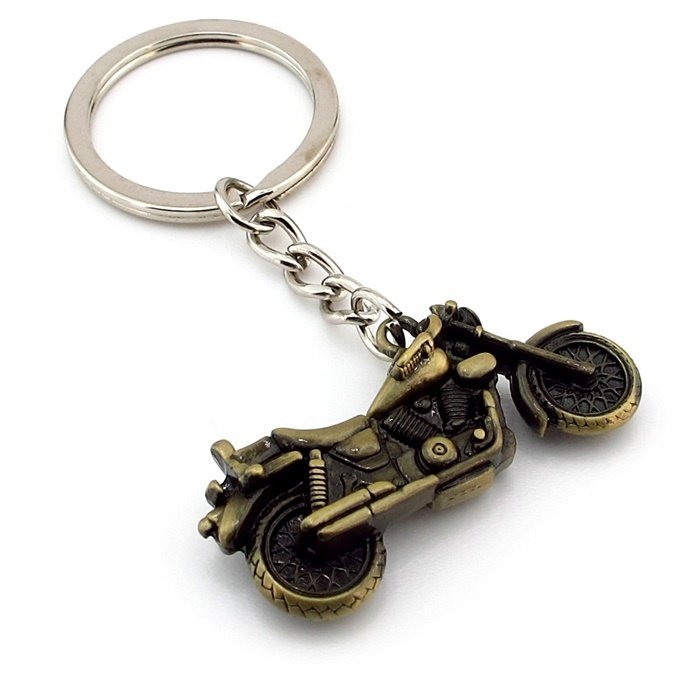 MOTORSİKLET HARLEY DAVIDSON BRONZ METAL ANAHTARLIK KC891