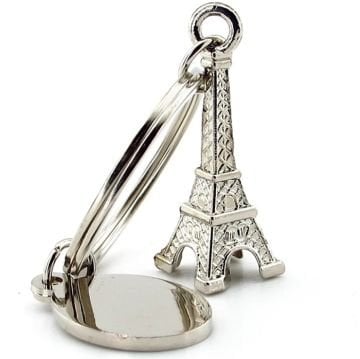 EYFEL KULESİ PARİS EIFFEL GÜMÜŞ RENKLİ METAL ANAHTARLIK KC006
