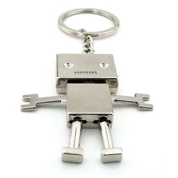 VİNTAGE ROBOT SALLANIR KOL BACAKLI METAL ANAHTARLIK KC008