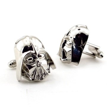 STAR WARS DARTH VADER PARLAK METAL KOL DÜĞMESİ CX186