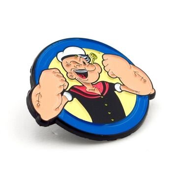 Temel Reis Popeye Çizgi Roman Pin Yaka İğnesi Çanta Süsü Rozet RZ350