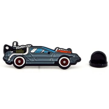 Geleceğe Dönüş DeLorean Araba Zaman Makinesi Pin Çanta Süsü Rozet RZ352