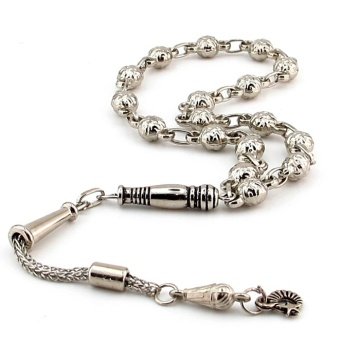 AY YILDIZ BAYRAK METAL BONCUK ZİNCİR SALLAMA TESBİH TS439