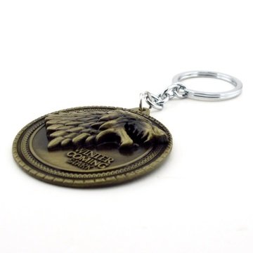 GAME of THRONES STARK HANESİ BRONZ METAL ANAHTARLIK KC644