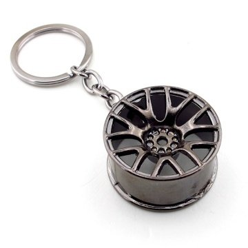 ANTRASİT RENK OTOMOBİL JANTI METAL ANAHTARLIK KC661