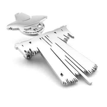 Korkuluk Bal Kabağı Halloween Cadılar Bayramı Çelik Rozet Broş Pin RZ216