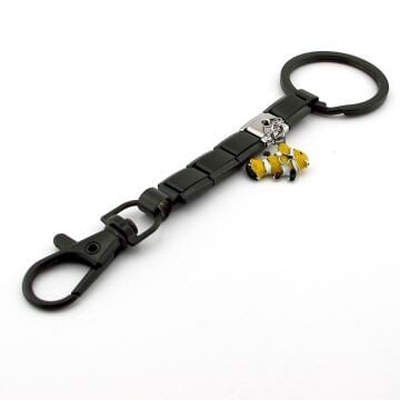 Palyaço Balığı Nemo Balık Haki Yeşil Çelik Charm Çanta Süsü Anahtarlık KY104