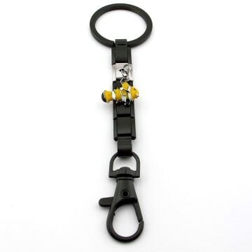 Palyaço Balığı Nemo Balık Haki Yeşil Çelik Charm Çanta Süsü Anahtarlık KY104