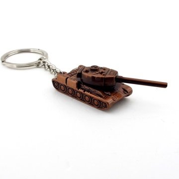 SAVAŞ TANKI BAKIR RENGİ METAL ANAHTARLIK TANK KC689