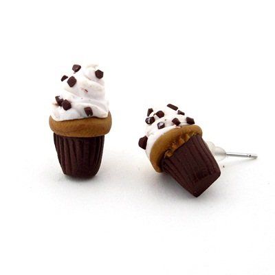 Solfera CUPCAKE ŞEKİLLİ BAYAN KÜPE E219