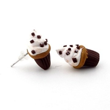 Solfera CUPCAKE ŞEKİLLİ BAYAN KÜPE E219