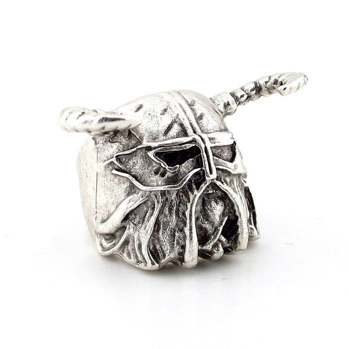 Viking Savaşçı İskandinav Boynuz Kasklı Pirinç Erkek Yüzük RG020