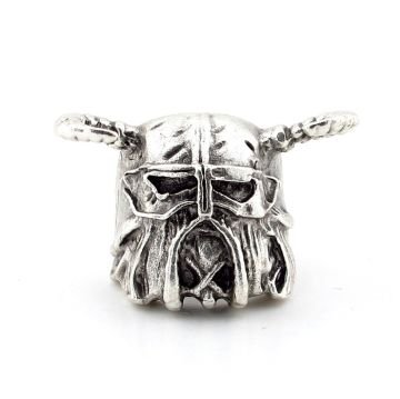 Viking Savaşçı İskandinav Boynuz Kasklı Pirinç Erkek Yüzük RG020