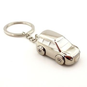 Mini Araba Nostaljik Parlak Metal Anahtarlık KC051